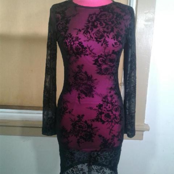 Iris Dresses & Skirts - Iris- Long sleeve Totally Mesh Tunic